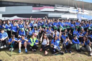 Deportistas del Alto Valle de Río Negro en los Juegos Evita Mar del Plata 2024